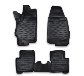 Set covorase auto cauciuc Fiat Linea 2007-2015 forma tavita
