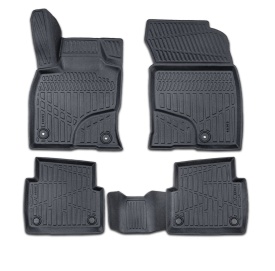 Set covorase auto cauciuc Ford Kuga 3 III 2019->, forma tavita 3D