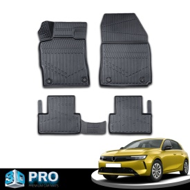 Set covorase auto cauciuc Opel Astra L 2022-> , forma tavita 3D - Img 4