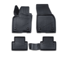 Set covorase auto cauciuc VOLVO S40 2004-2012, forma tavita 3D