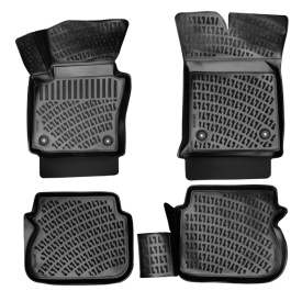 Set covorase auto cauciuc VW Caddy 2004-2020 forma tavita