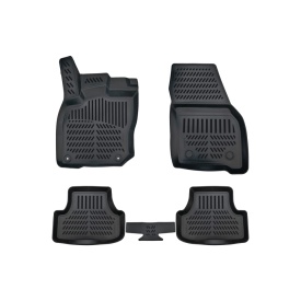 Set covorase auto cauciuc VW T-Roc 2025->, forma tavita 3D