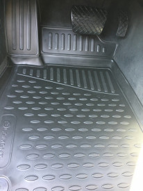 Set covorase auto tip tavita Audi A4 B9 2016->, culoare negru - Img 2
