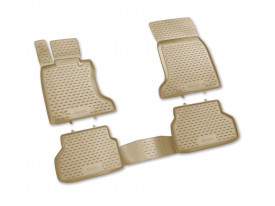 Set covorase auto tip tavita BMW SERIA 3 E90 2004-2012, culoare bej