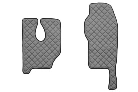 Set covorase camion, piele ecologica compatibil cu MERCEDES ACTROS MP2 / MP3 2008-> Gri AUTOMAT - Img 2