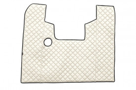 Set covorase camion, piele ecologica compatibil cu SCANIA R 1995-2005 Crem, MANUALA - Img 3