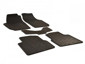 Set covorase cauciuc 5 piese Skoda Roomster 2006-2015
