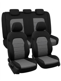 Set huse auto pentru Audi A4 B8 2008-2015, material textil, pentru scaune sport, calitate Premium!, Lichidare stoc!