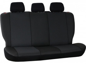Set huse auto pentru scaune compatibile cu Audi Q5 2008-2015, piele ecologica cu textil - Img 5