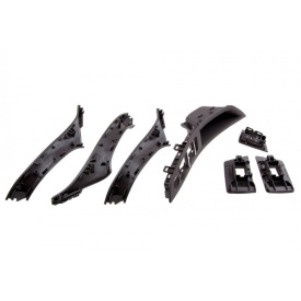 Set manere interior compatibil BMW Seria 5 F10 2010-2017 culoare cafeniu mocha - Img 2