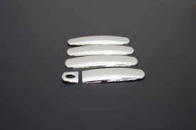 Set ornamente cromate manere portiere compatibile AUDI A6 C6 2004-2011, A3 8P1 2008-2012 - Img 2