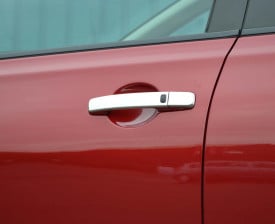Set ornamente cromate manere portiere compatibile Nissan Qashqai, Qashqai +2 2007-2013, pentru masinile cu Ikey - Img 3