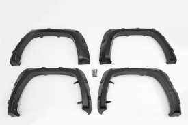 Set protectii aripa overfendere, compatibil VW Amarok 2010-2016, plastic ABS, cu suruburi - Img 2