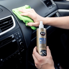 Silicon auto mat pentru bord, K2 POLO PROTECTANT 350g cu pulverizator - Img 3