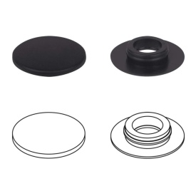 Sistem de fixare in podea, clips rotund covorase compatibil cu Mercedes