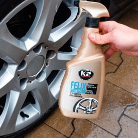 Solutie auto pentru curatat jenti K2 FELIX 700ml cu pulverizator - Img 6