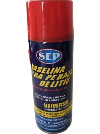 Spray cu vaselina alba pe baza de litiu, 400 ml