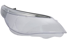 Sticla far dreapta BMW Seria 5 E60/E61 2004-2007, parte montare dreapta, far cu xenon