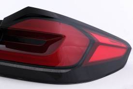 Stopuri Full LED compatibil cu BMW Seria 5 G30 Sedan 2017-2019 LCI Design cu Semnal Dinamic - Img 4