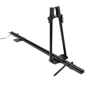 Suport auto pentru bicicleta cu prindere pe bare transversale, culoare negru - Img 1