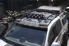 Suport proiectoare pentru portbagaj auto off-road, DAKAR 100x120 cm - Img 2