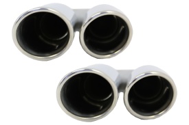 Tobe Ornamente compatibil cu sistemul de evacuare compatibil cu VW Touareg 7P 7L 2002-2018 W12 Design - Img 8