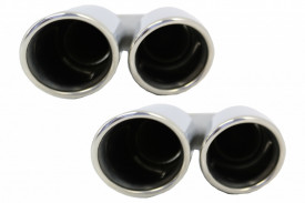 Tobe Ornamente compatibil cu sistemul de evacuare compatibil cu VW Touareg 7P 7L 2002-2018 W12 Design - Img 5