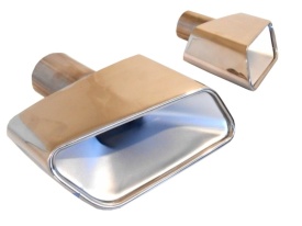 Tobe Ornamente compatibil cu sistemul de evacuare Mercedes S-Class W221 S350 2005-2009 - Img 6