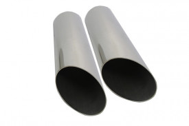 Tobe Ornamente pentru sistemul de evacuare Chrome Lucios compatibil cu Mercedes G-Class W463 G500 G55 G63 G65 1998-> - Img 2