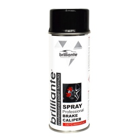 Vopsea spray etriere, Negru Lucios, 400ml, rezistent pana la 150 grade C