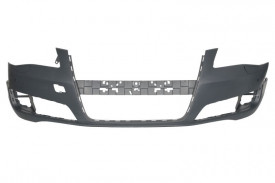 Bara auto fata compatibil cu AUDI A8 D4 2009-2013 cu acoperire de baza, cu gauri pentru spalator de faruri, cu gauri pentru senzorii de parcare