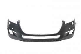 Bara auto fata compatibil cu PEUGEOT 508 2010-2014 cu gauri pentru lampa de ceata, cu gauri pentru spalator de faruri, cu gauri pentru senzorii de parcare