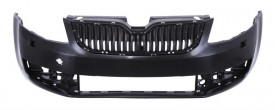Bara auto fata compatibil cu Skoda Octavia III 2012-2016 cu grila inclusa, cu gauri pentru spalator de faruri
