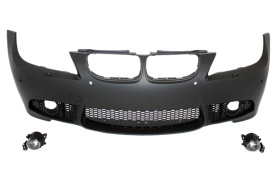 Bara Fata compatibil cu BMW Seria 3 E90 E91 Touring LCI Facelift 2008-2011 M3 Design cu PDC - Img 9