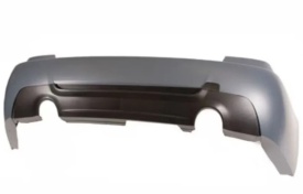 Bara Spate compatibil BMW Seria 3 E92 E93 Cabrio Coupe 2006-2012 Pre LCI LCI M-Technik Design cu dubla evacuare