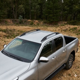 Bare longitudinale Premium compatibil cu Toyota Hilux 2015->, Culoare Negru - Img 2