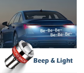 Bec Auto LED P21W cu avertizare sonora pentru marsarier sau diverse aplicatii - Img 3