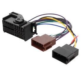 Cablu adaptor conector radio ISO, ZRS-212, pentru modelele Alfa Romeo, Dodge, Fiat, Jeep la ISO, mufa cu 52 pini, 2012->