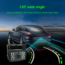 Camera auto WI-FI rezolutie HD pentru marsarier / frontala cu Nightvision 12-24V WIFI - Img 6
