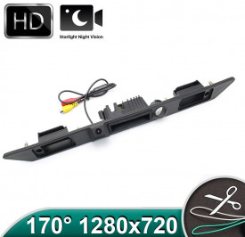 Camera marsarier HD, unghi 170 grade cu StarLight Night Vision pentru Audi A3, A4, A6, A8, Q7