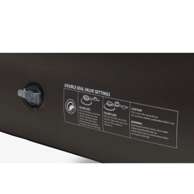 Canapea gonflabila Easy Camp Maple 195x85x75 cm, 200 kg maxim, maro cafeniu - Img 3
