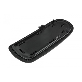 Capac cotiera cu buton compatibil Mini Cooper R50 2002-2006, culoare negru, material piele ecologica - Img 2
