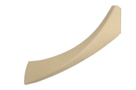 Capac maner plastic interior stanga spate compatibil BMW seria 3 E90 2004-2012, culoare bej - Img 2