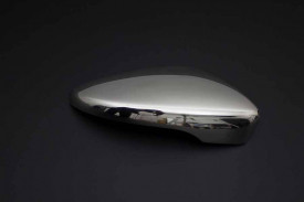 Capace cromate de oglinda compatibil VW PASSAT B7 2010-2014, inox, finisaj lucios - Img 7