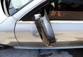Capace oglinda compatibile cu Audi A5 2007-2016 Negru lucios - Img 4