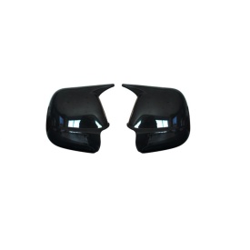 Capace oglinda compatibile cu Opel Vivaro C 2021->, Zafira D 2019->, Combo E 2018->, Negru lucios Batman Style - Img 1