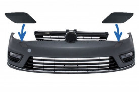 Capace Spalatoare faruri Bara Fata compatibil cu VW Golf VII 7 2013-2017 Rline Look - Img 2