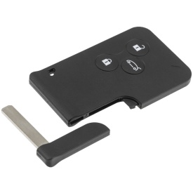 Carcasa cheie cartela compatibil Renault Clio III, Grand Scenic II, Scenic II, Megane II cu 3 butoane