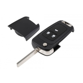 Carcasa cheie cu 3 butoane compatibila cu Opel Astra J 2009-2015, Insignia A 2008-2017, Meriva 2010-2017, Zafira 2011-2019, Movano 2010-2021, Mokka 2012-2019, Adam 2012-2019, Corsa E 2014-2019, Cascada 2013-2019, Grandland X 2017-2021