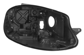 Carcasa far dreapta pentru VW Golf 7 Facelift 2017-2020 pentru modele cu faruri cu halogen